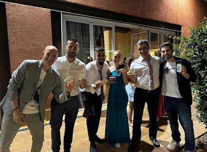 Magia de coctel en bodas